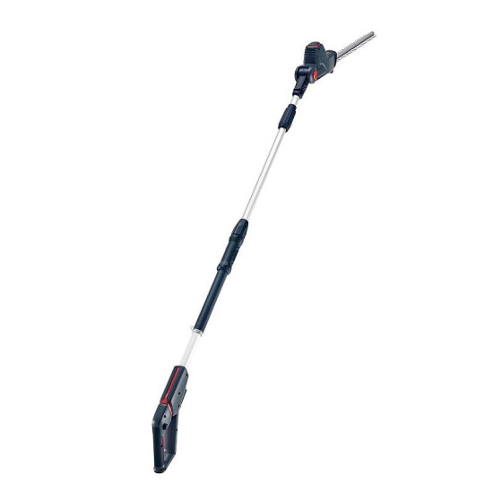 Dzīvžoga šķēres teleskopiskās BO FLEX HTA 1845 Set (1x2,5 Ah