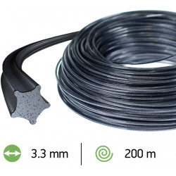 Trimmera aukla 3.3mm /200m Nylium Starline