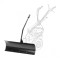 Sniega lāpsta Silex 95 motoblokam