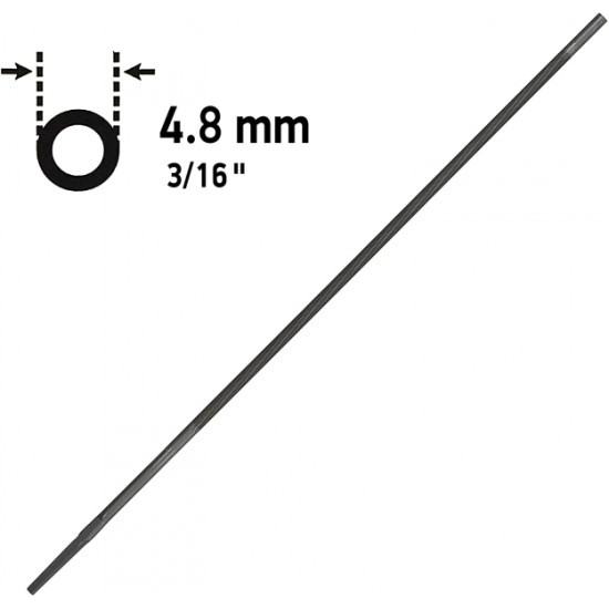 Vīle apaļā Oregon 4.8 mm