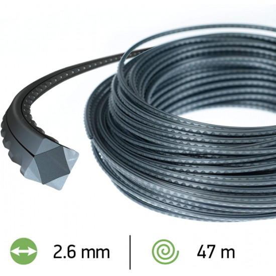Trimmera aukla 2.6mm /47m Flexiblade