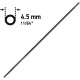 Vīle apaļā Oregon 4.5 mm