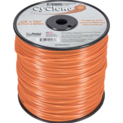 Stiprināta trimmera aukla CYCLONE ( 2.7 mm / 240 m )