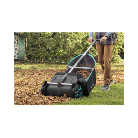 Manuālais lapu un zāles savācējs