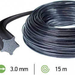 Trimmera aukla 3.0mm /15m Nylium Starline