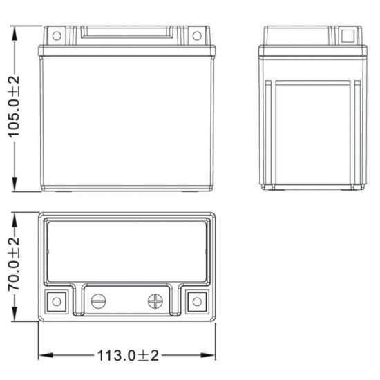 Akumulators Fulbat GEL-FTZ7S
