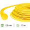 Trimmera aukla 2.0mm /15m dzeltena apaļā