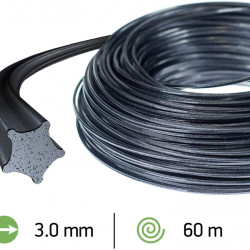 Trimmera aukla 3.0mm /60m Nylium Starline