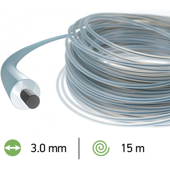 Trimmera aukla 3.0mm /15m Duoline