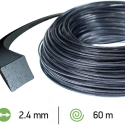 Trimmera aukla 2.4mm /60m Nylium Square