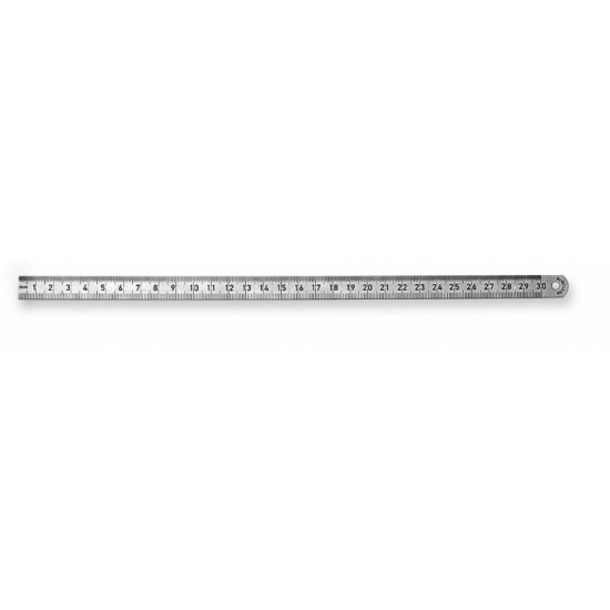 497 tipa tērauda lineāls, 150 mm, Scala