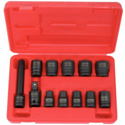 Triecienmuciņu komplekts 1/2´´, 10-24 mm, 12 gab., KS Tools