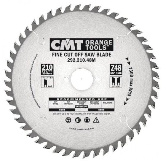 Zāģripa kokam 160x2.2x20mm Z40, CMT