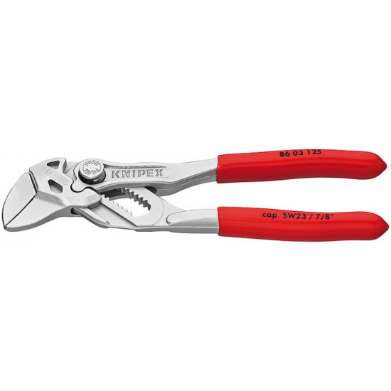 Uzgriežņu stangas (gludas) 125mm, HEX 23mm, Knipex