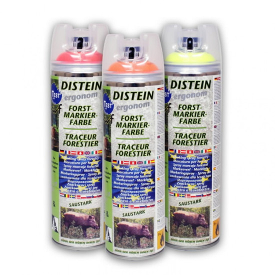 Marķieris Distein neona oranžs 500ml, Motip