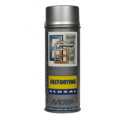 Aerosols Eloxal spray Sudraba 400ml, Motip
