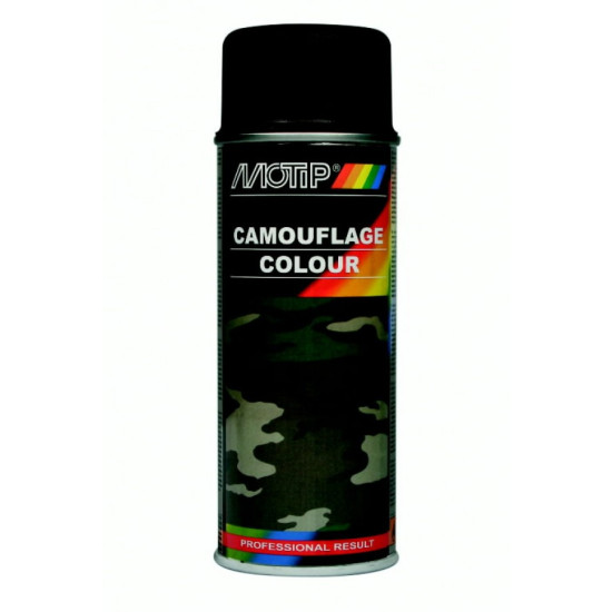 Camouflage RAL 8027 izsmidzināmā krāsa brown 400ml, Motip