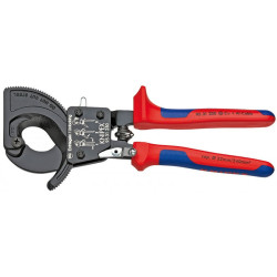 Kabeļu grieznes ar spēka mehānismu Cu + Al Ø32mm/240mm², Knipex