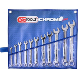 Kombinēto uzgriežņu atslēgu komplekts 1/4"-7/8", 11 gab., KS Tools