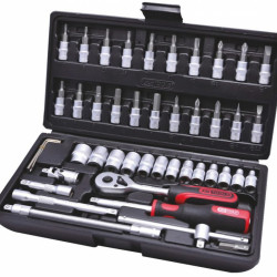 Muciņu komplekts 1/4´´ CLASSIC, 48 gab., KS Tools