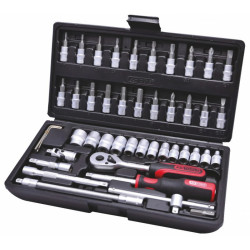 Muciņu komplekts 1/4´´ CLASSIC, 48 gab., KS Tools