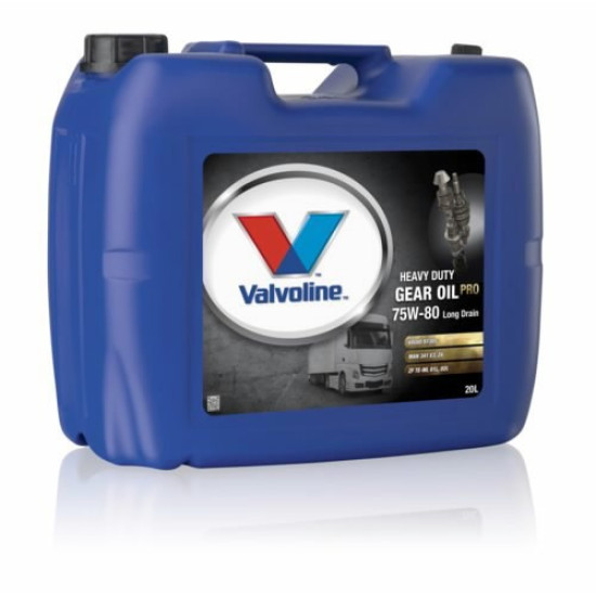 Transmisijas eļļa HD Gear Oil PRO 75W80 LD 20L, Valvoline