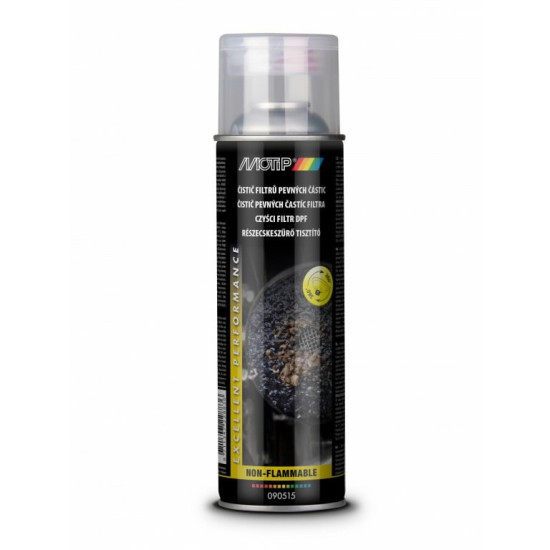 Filtra tīrīšanas līdzeklis DPF Cleaner 500ml, Motip