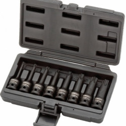 Triecienmuciņu komplekts TORX 1/2´´, T30-T80, 8 gab., KS Tools