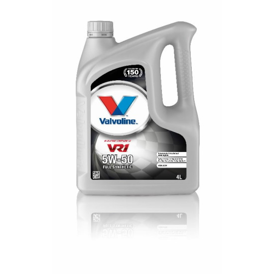 Motoreļļa VR1 Racing 5W50 4L, Valvoline