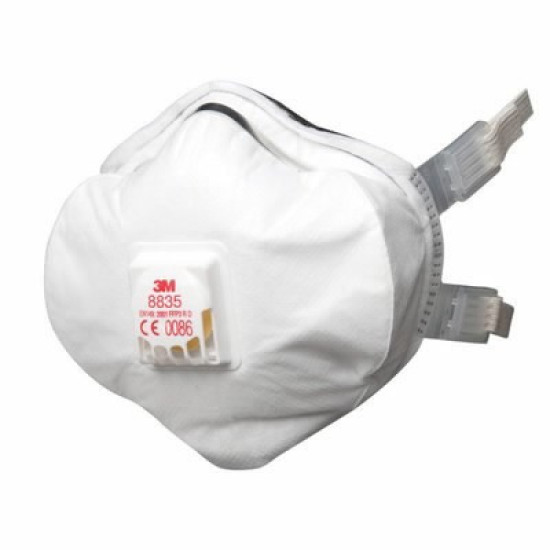 Putekļu respirators ar vārstu FFP3, 3M
