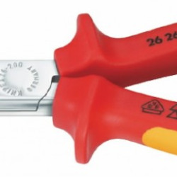 Plakanknaibles ar smailiem noliektiem galiem, pagarinātas 20 200mm, Knipex