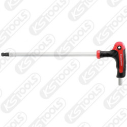 T-roktura seškanša atslēga, 2mm ERGO+ 2mm, KS Tools