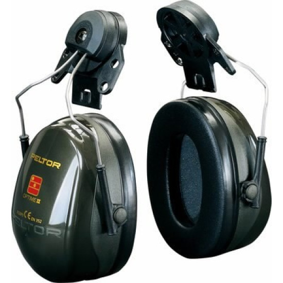 Austiņas, Peltor Optime II, ķiveres stiprinājums, SNR: 30 dB H520P3E-410-GQ, 3M