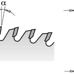 Zāģripa alumīnijam HM 216x2,6/2,2x30 Z40, CMT