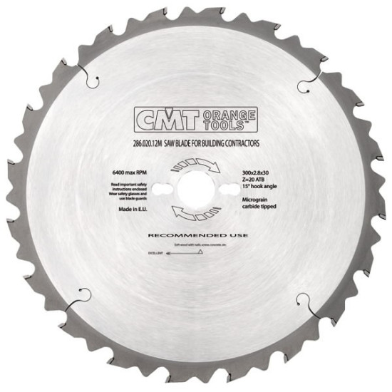 Zāģripa HM 450x3,8x30 Z32, CMT
