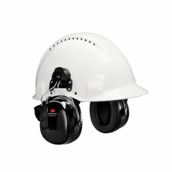 Austiņas, WorkTunesPro FM Radio, 31 dB, ķiveres stiprinājums, 3M