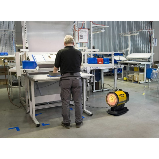 Infrasarkanais dīzeļsildītājs XL 61, 17 kW, Master