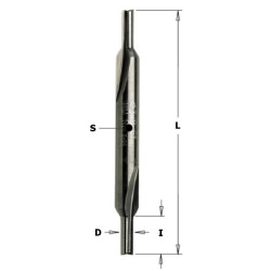 Frēzes asmens T.C. D=3X8X65 S=6, CMT