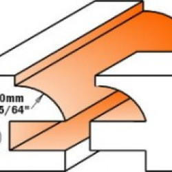 Frēzes asmens -TCT- S=12 D=44.4 (A), CMT