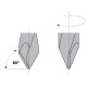 Frēzurbis TCTS=10X26 D=5X70 RH, CMT