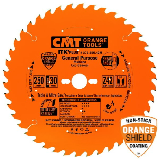 Zāģripa kokam ITK-Plus 184x20mm Z24, CMT