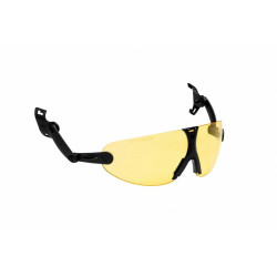 aizsargbrilles ķiverēm V9A, dzeltenas, 3M