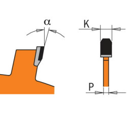 Zāģripa DP 160x2,1x20 Z10, CMT