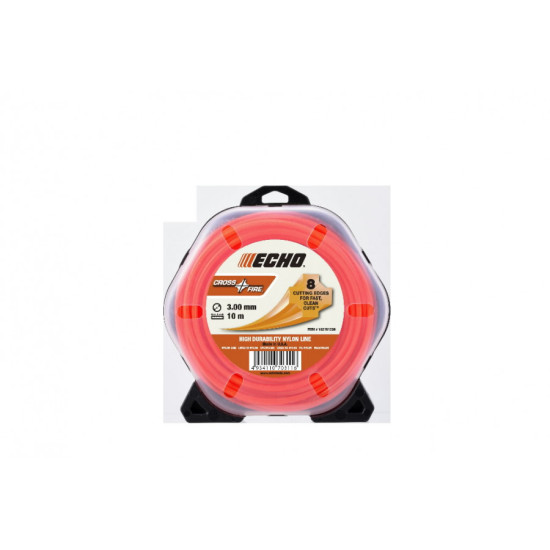 Trimmera aukla CROSS FIRE 2,0mm x 12m, Echo