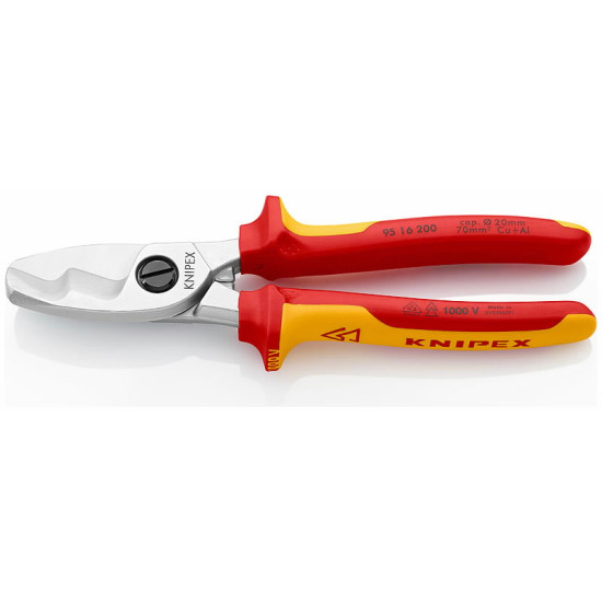 Kabeļu grieznes D20mm/70mm2 VDE, Knipex
