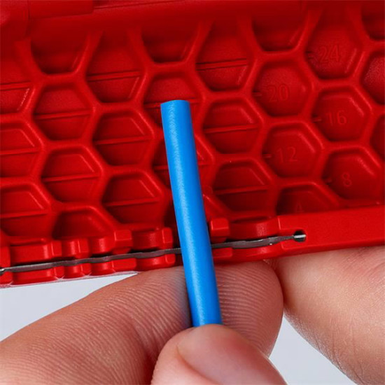 Izolācijas noņemšanas instruments 0,2-4,0 mm² kabeļiem, ar g, Knipex