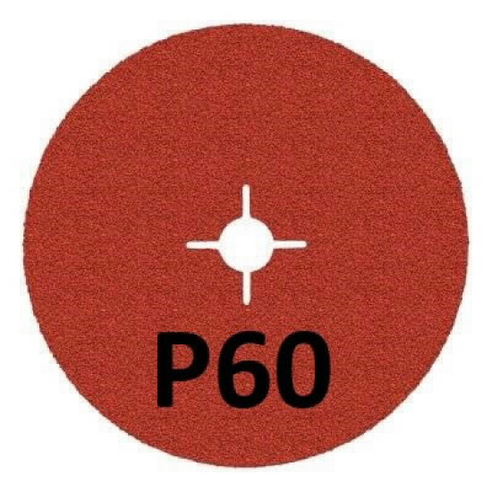 Šķiedras disks INOX 987C Cubitron II 125mm P60+, 3M