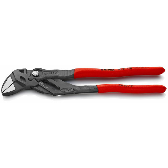 Uzgriežņu stangas (gludas) 250mm līdz HEX 52mm, Knipex