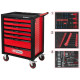Instrumentu ratiņi RACINGline, 7 atvilktnes+ instr. 215 gab., KS Tools