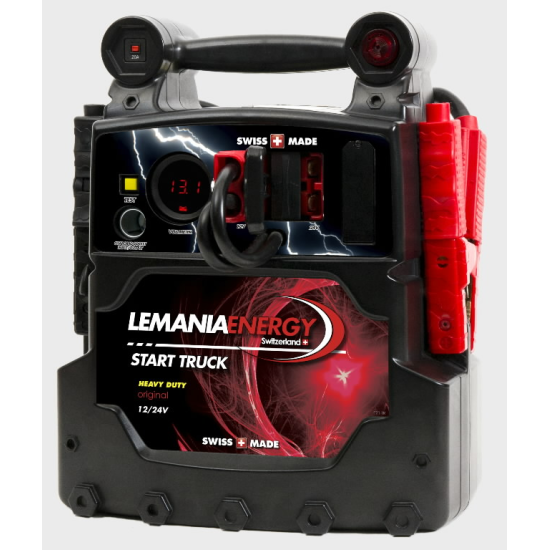 Startēšanas palīgierīce HD P21 12V/24 2x22Ah 2000/5000A(P), Lemania